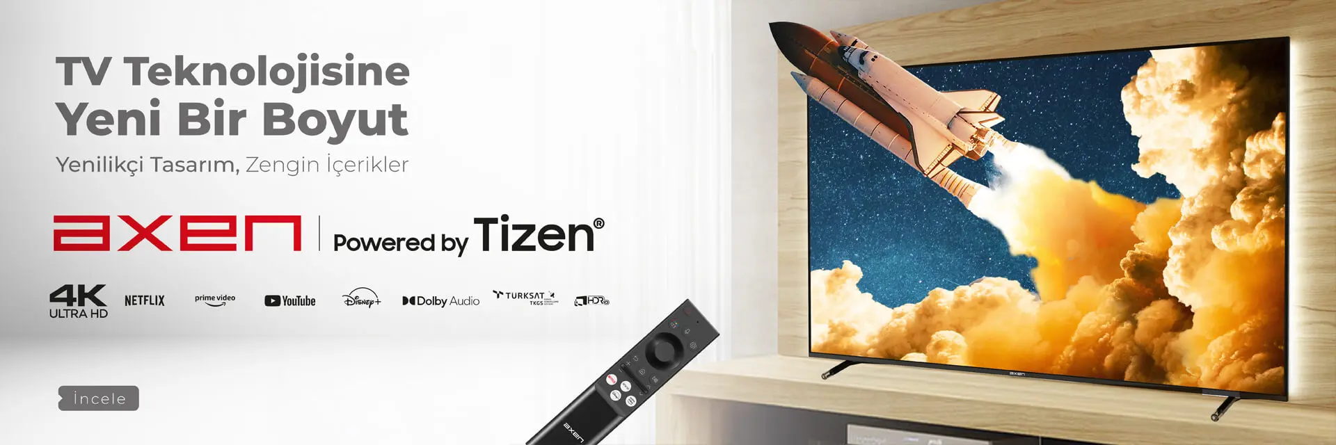 Axen Tizen 4K UHD TV