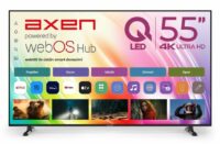AXEN 55'' AX55QO4OTL-W2S FRLS UHD OTTO QLED webOS 2.0 (1)