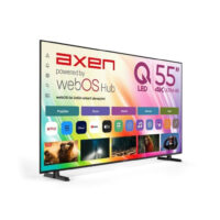 AXEN 55 inç 139 Ekran Frameless QLED Ultra HD 4K webOS Smart TV AX55QO4OTL-W2S (2)