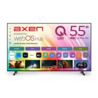 AXEN 55 inç 139 Ekran Frameless QLED Ultra HD 4K webOS Smart TV AX55QO4OTL-W2S