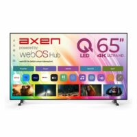 AXEN 65 İnç 164 Ekran Frameless Ultra HD 4K QLED webOS Smart TV AX65QO4OTL-W2S